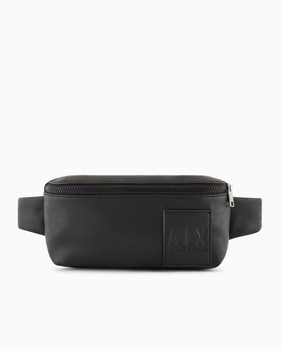 ОРИГІНАЛ | Бананка Armani Exchange, чоловіча шкіряна бананка армані