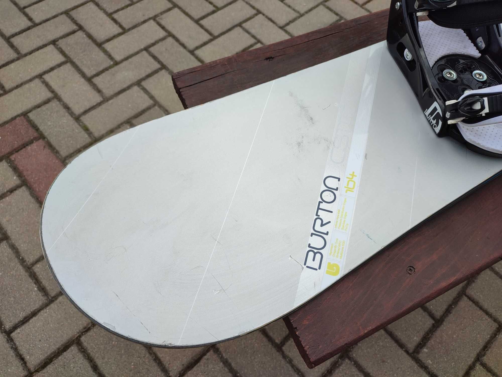 Deska snowboardowa 164 Burton Custom X + wiązania Snowboard 164