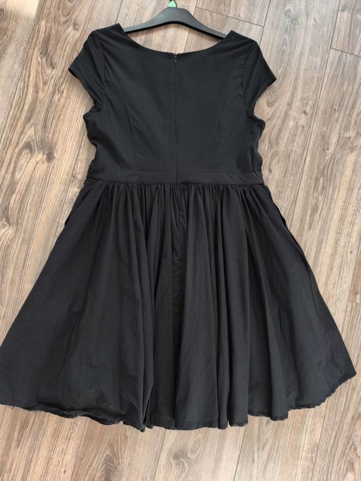 Sukienka wizytowa ellos, tiul, sylwester studniówka