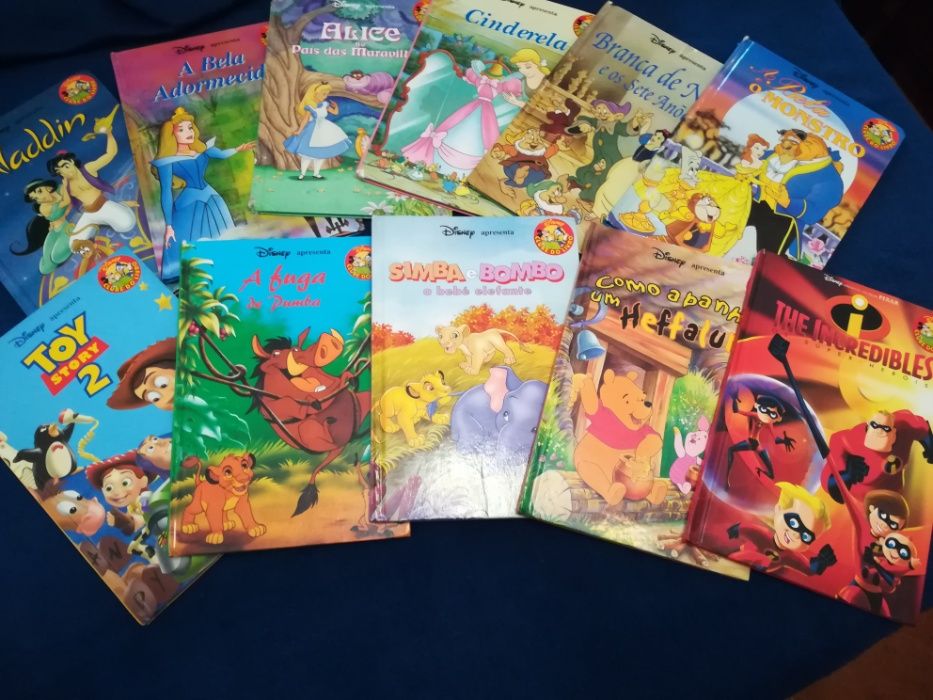 Colecçao Livros Infantis Disney - 45 livros