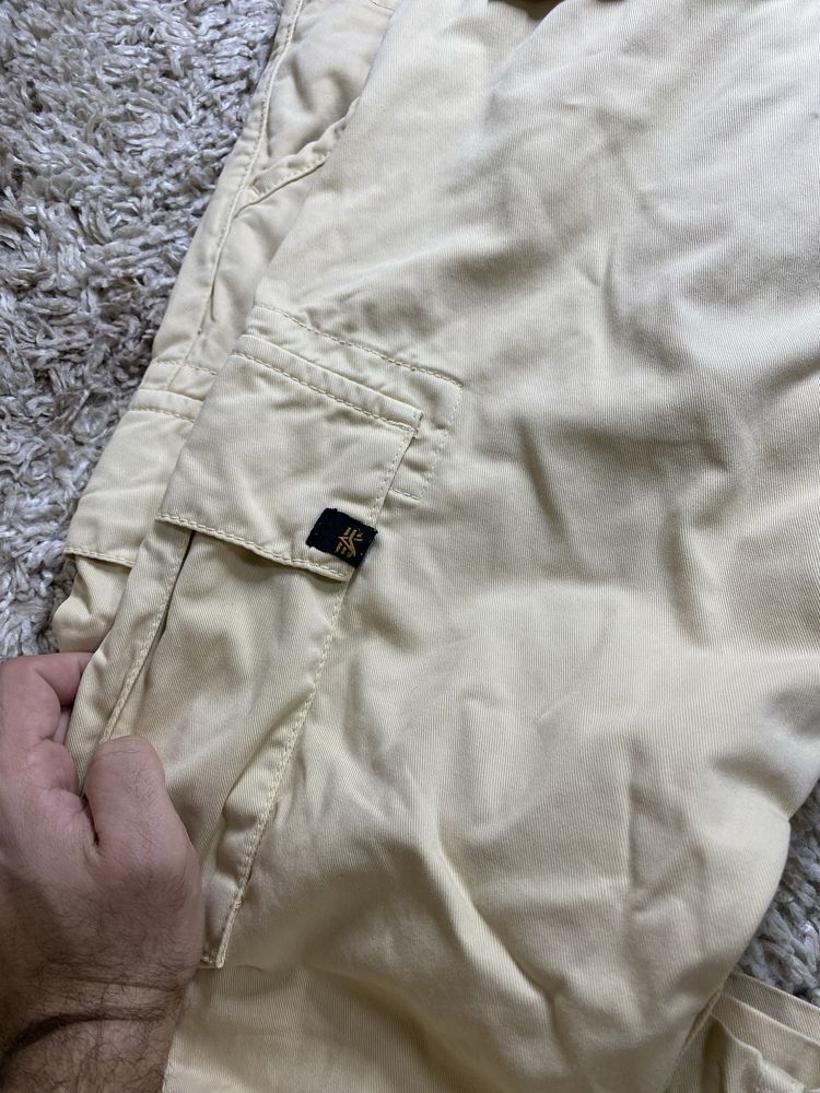 Штани карго Alpha Industries Agent бежеві