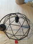 Lampa wiszaca czarna