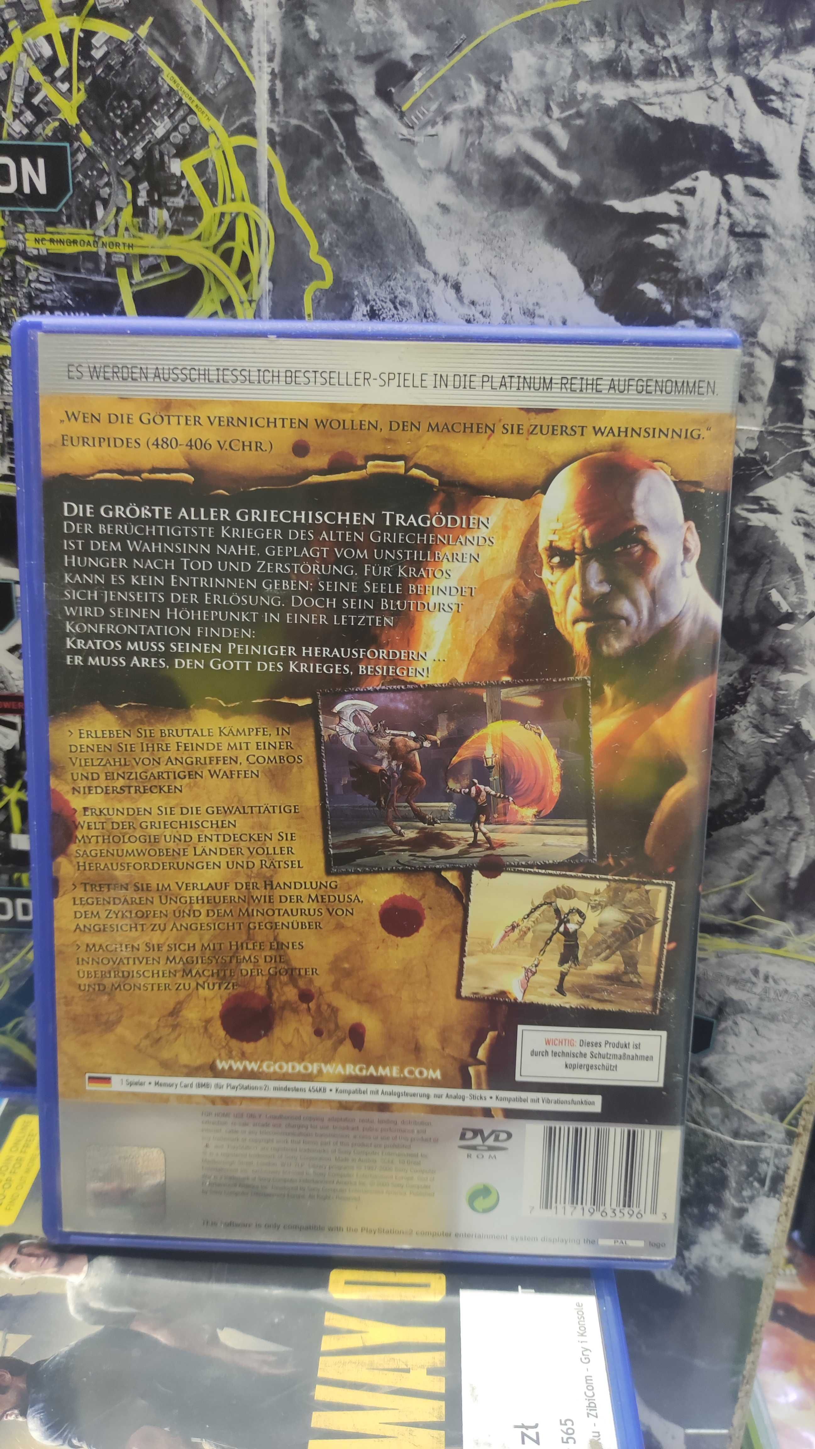 God Of War | PS2 | Sklep | Kraków | Wysyłka | Wymiana