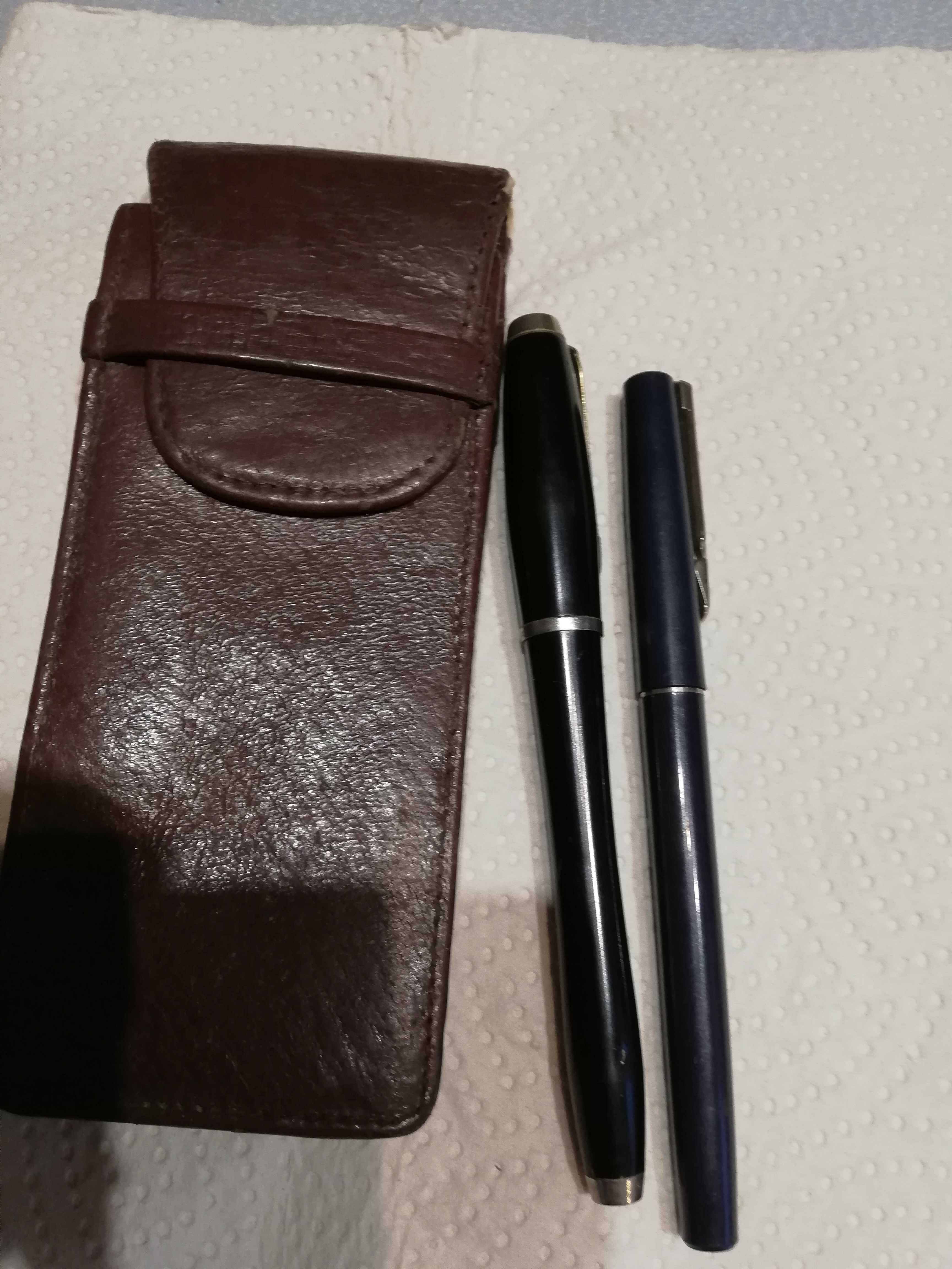 Parker Zenith piuro i futerał skóra VINTAGE Retro