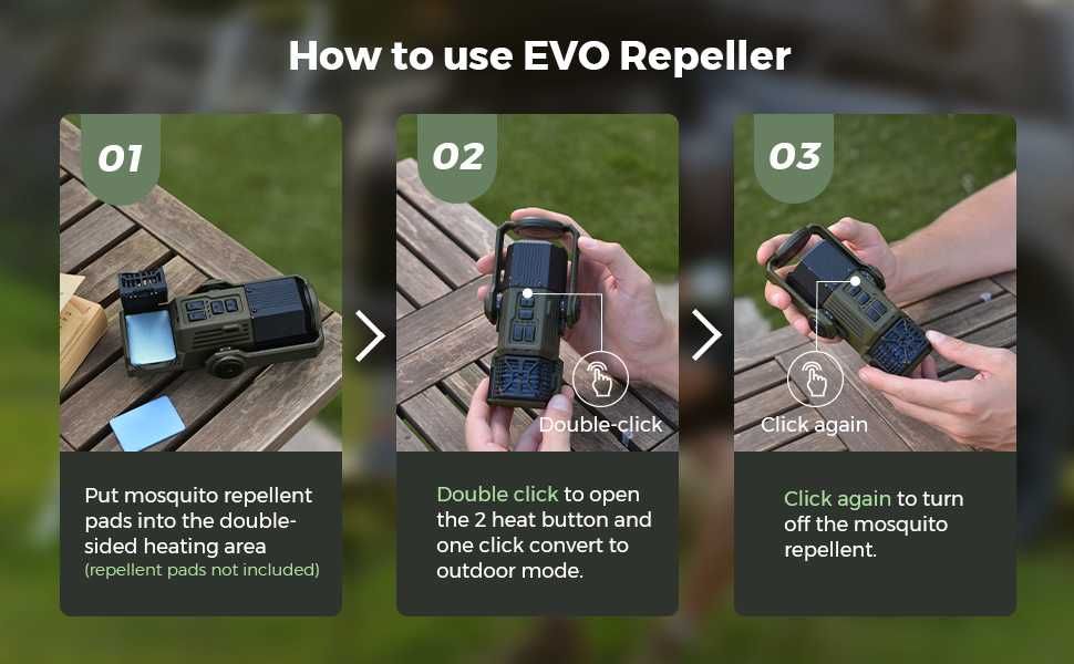 Powerbank Latarka FLEXTAIL EVO REPELLER Odstraszacz komarów