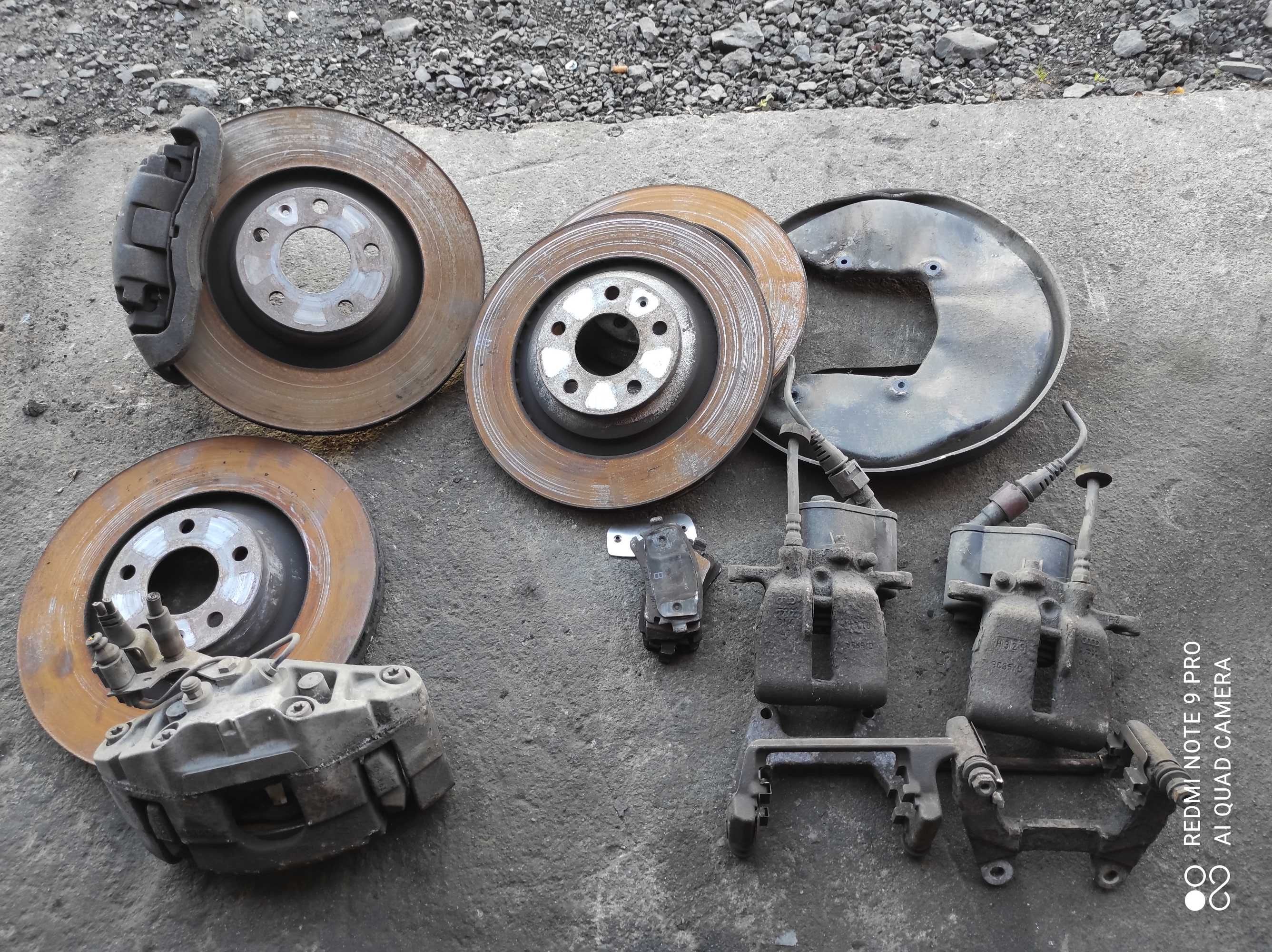 Audi A6 C6 zaciski 981 982 tarcze hamulce 345 330 SWAP