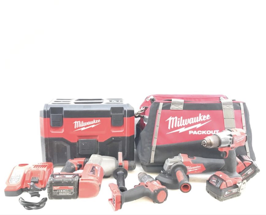 Kit Powerpack Milwaukee M18fpp4c-555t
