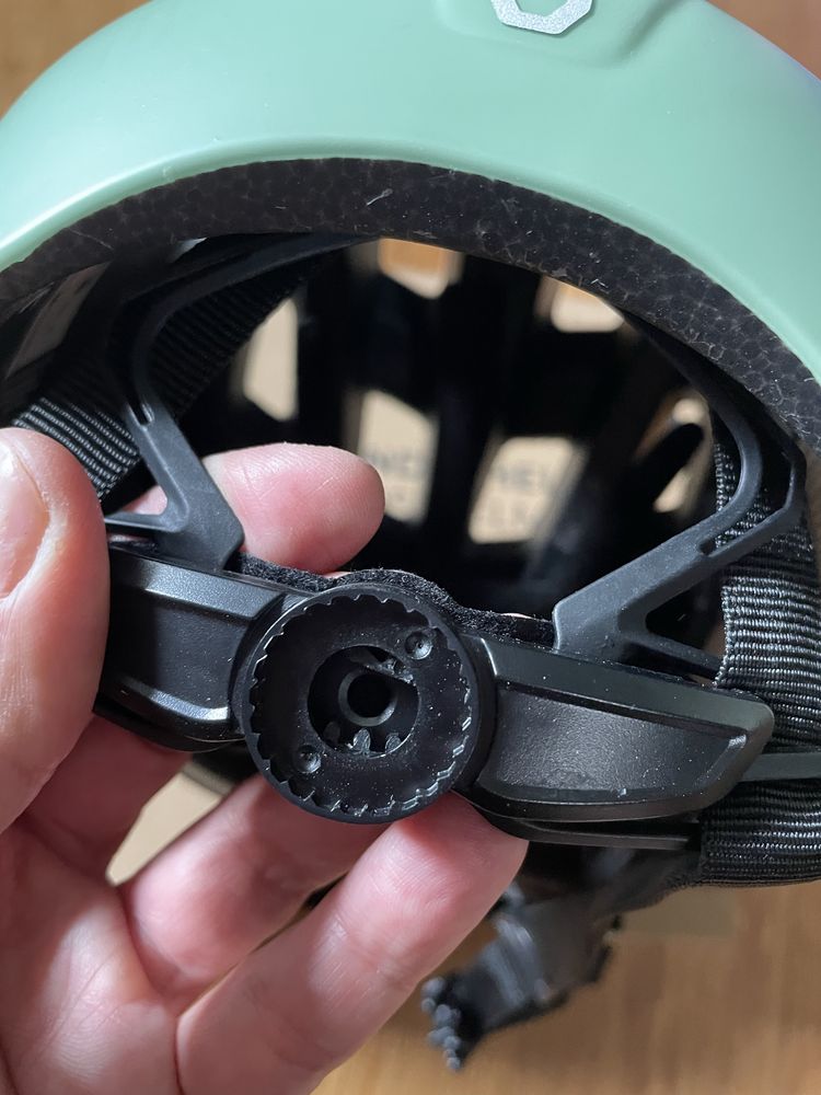 Kask roweowy Puky zielony rozmiar S