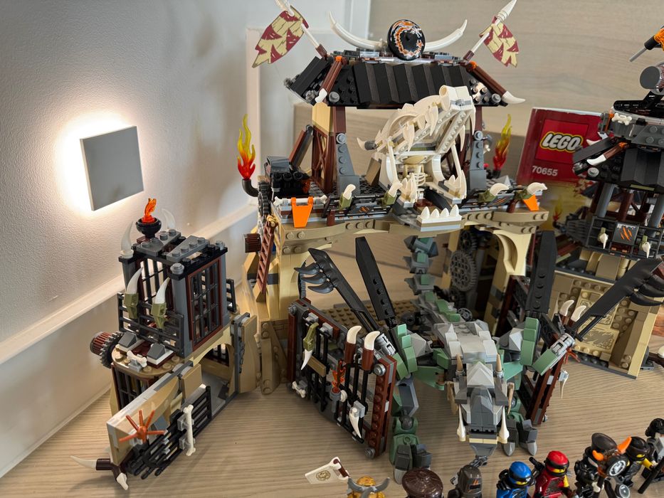 Aktualne. LEGO Ninjago 70655 Smocza jama KOMPLET + instrukcja