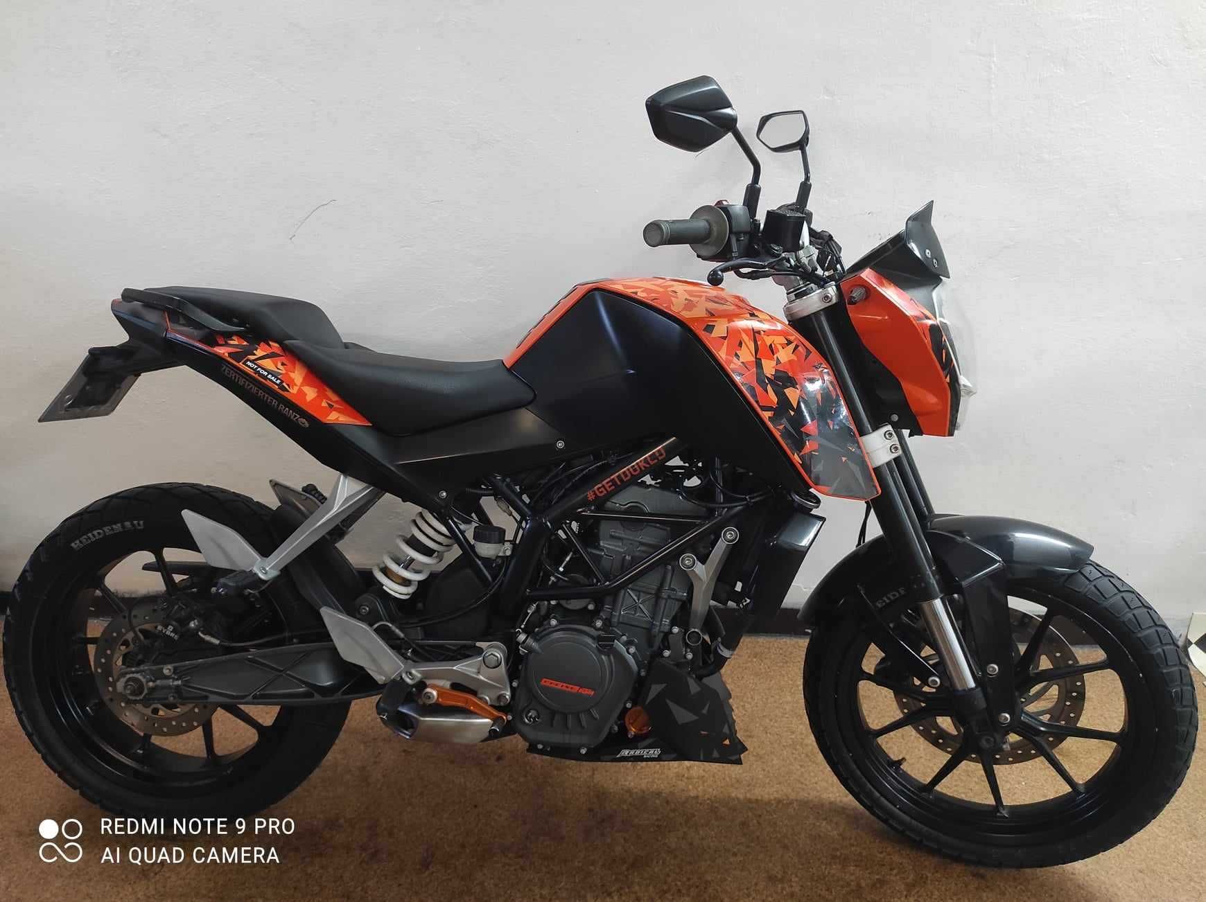 Ktm Duke rok 2015 Po Serwisie