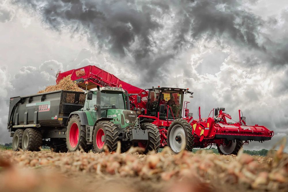 Przyczepa rolnicza Vaia NL180 tandem wywrotka skorupowa Krampe Joskin