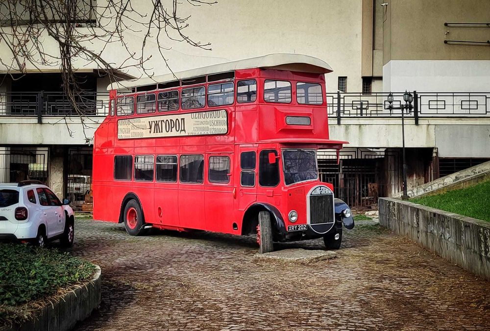 Двоповерховий (Doubledecker) ретро автобус Leyland Titan PD3/1