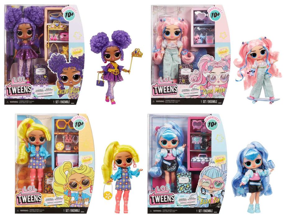 ОРИГИНАЛ! Кукла Лол твинс Элли Флора Кейси Ханна LOL Surprise Tweens