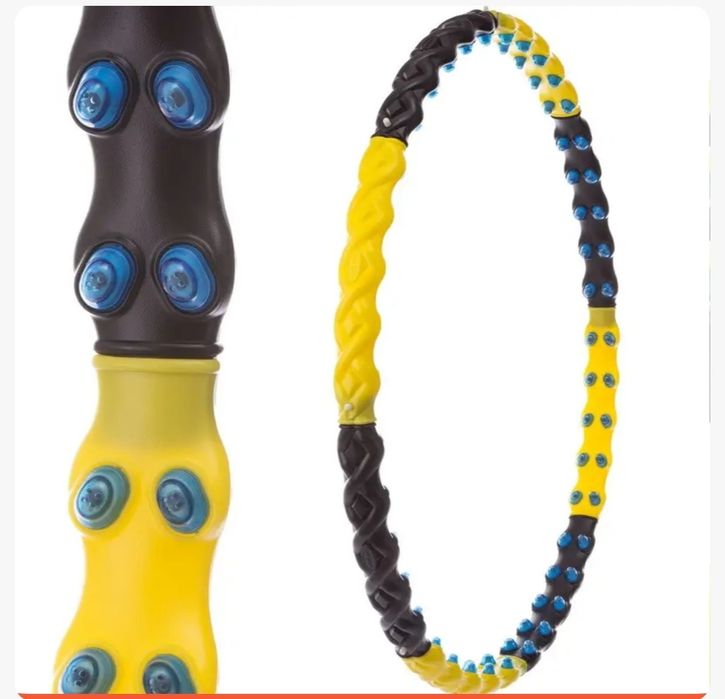 Обруч масажний хулу-хуп Hula Hoop Double Grace Magnetic 6001