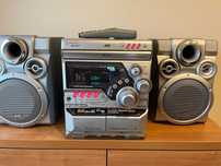 Wieża JVC MXK5R - komplet