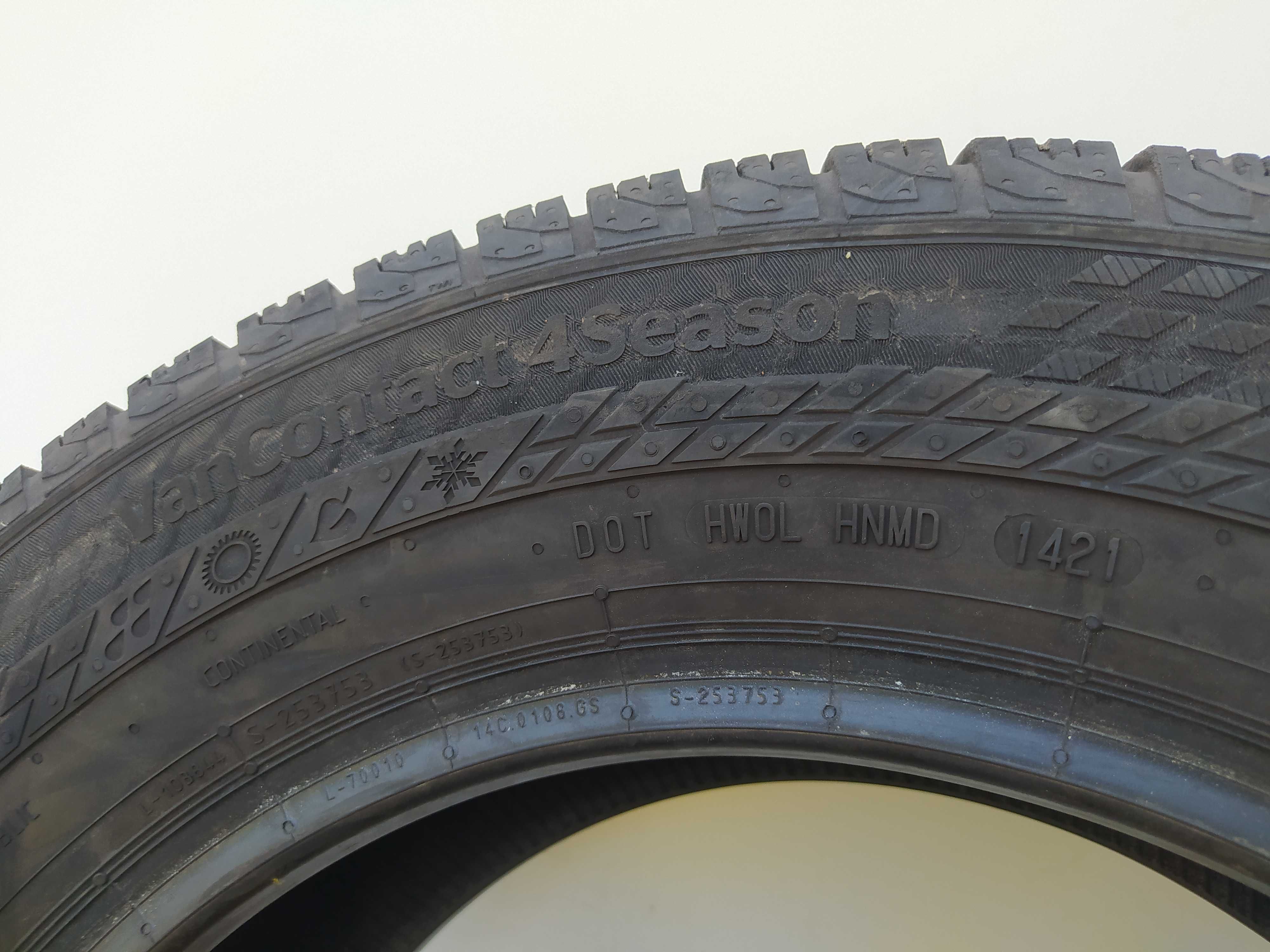 1x 215/65 R16C Continental VanContact 4Season 2021