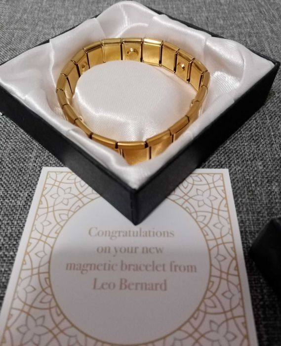 bransoletka magnetyczna Leo Bernard - nowa