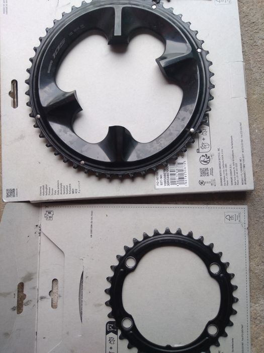 Pratos shimano 105 para 12v 50/34
