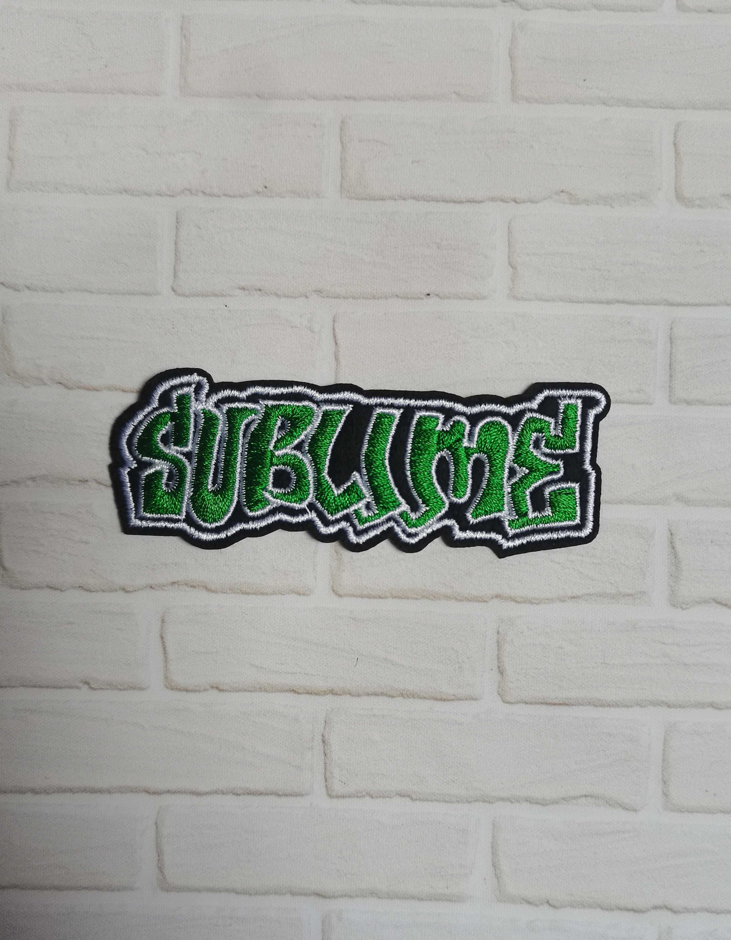 Naszywka, naprasowanka: Sublime logo (ska punk)