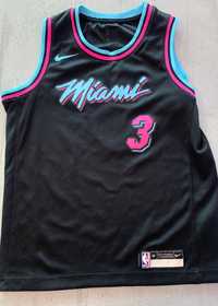 Баскетбольна майка джерсі NBA Dwyane Wade Miami Heat, розмір XS-S