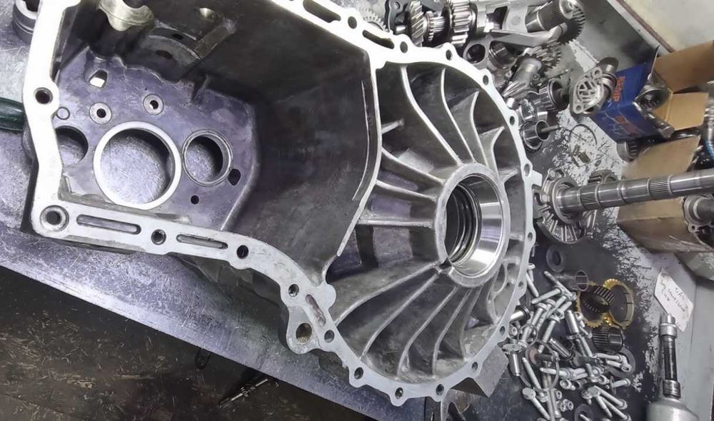 Корпус КПП задний VW t5 t6 t7 Обмен Выкуп КПП