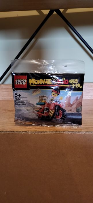 Lego 30341 Rower Kurierski Monkie Kid saszetka z klockami