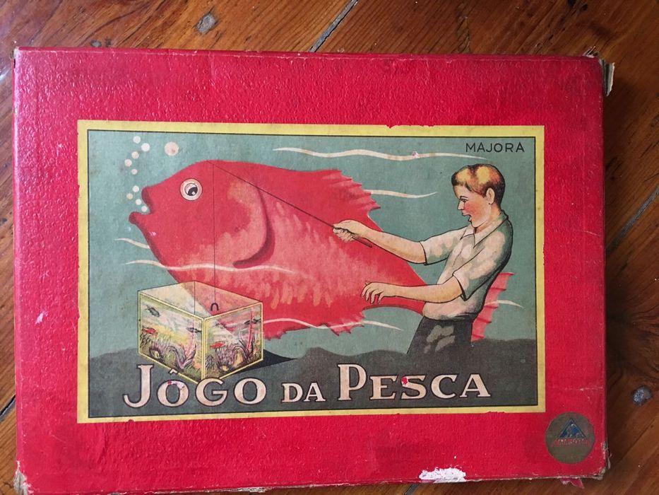 Jogo da Pesca muito raro anos 1940/50