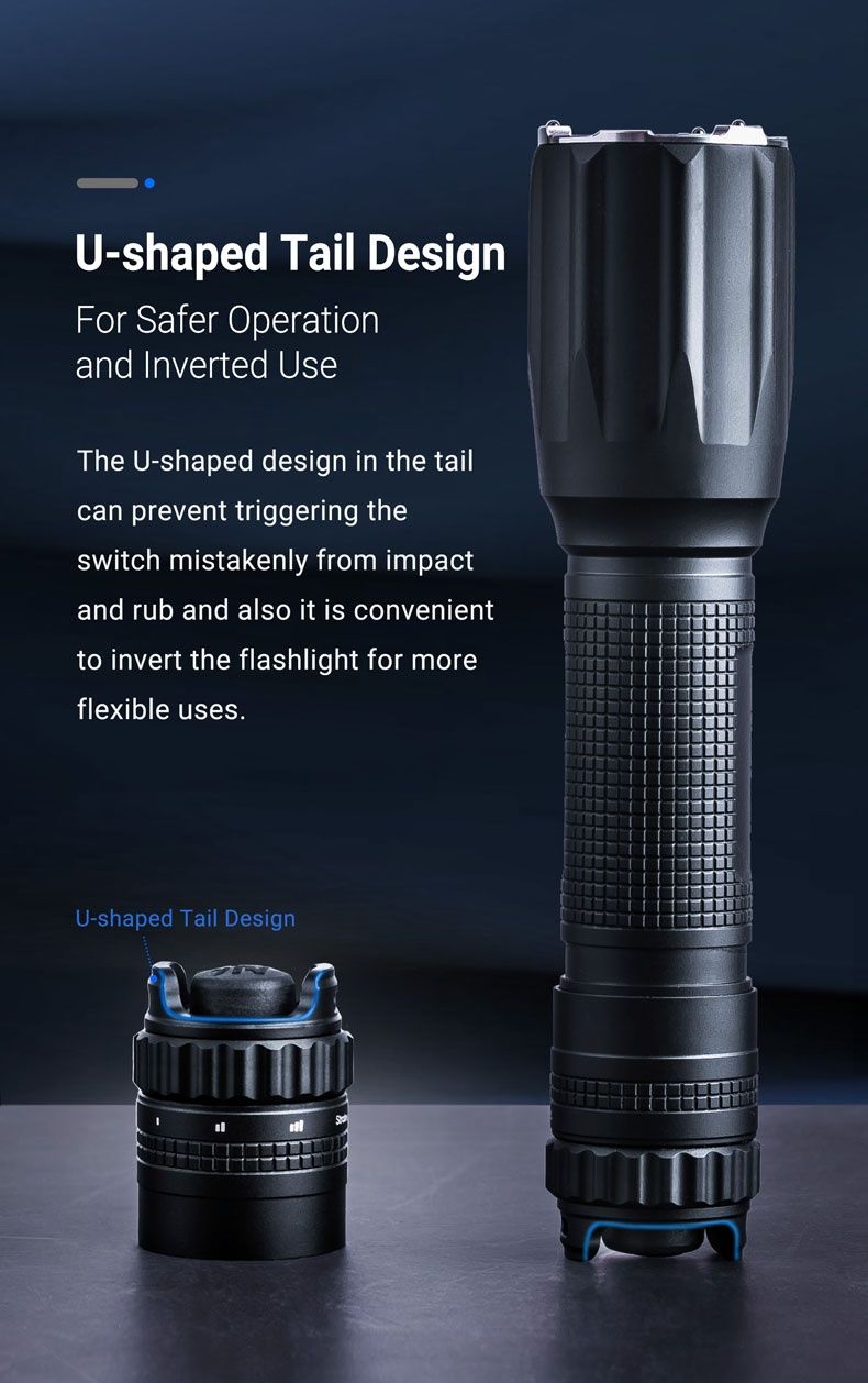 Nextorch T10L Тактический Фонарь 500 Люмен/1100м / 5000 mAh / IPX7