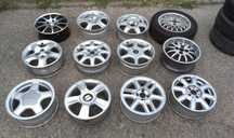 15” - ALUMINIOWE - 4x100 r15 cali - ALU Felgi - Toyota Aygo Yaris Corolla Kia Picanto Suzuki Swift Hyundai i20 , i10 , Honda Jazz  Civic , VW polo golf , Seat , Opel , Renault Clio Nissan Note Dacia Sundero Dokker - stan: BDB + GWARANCJA !! +  MONTAŻ !!