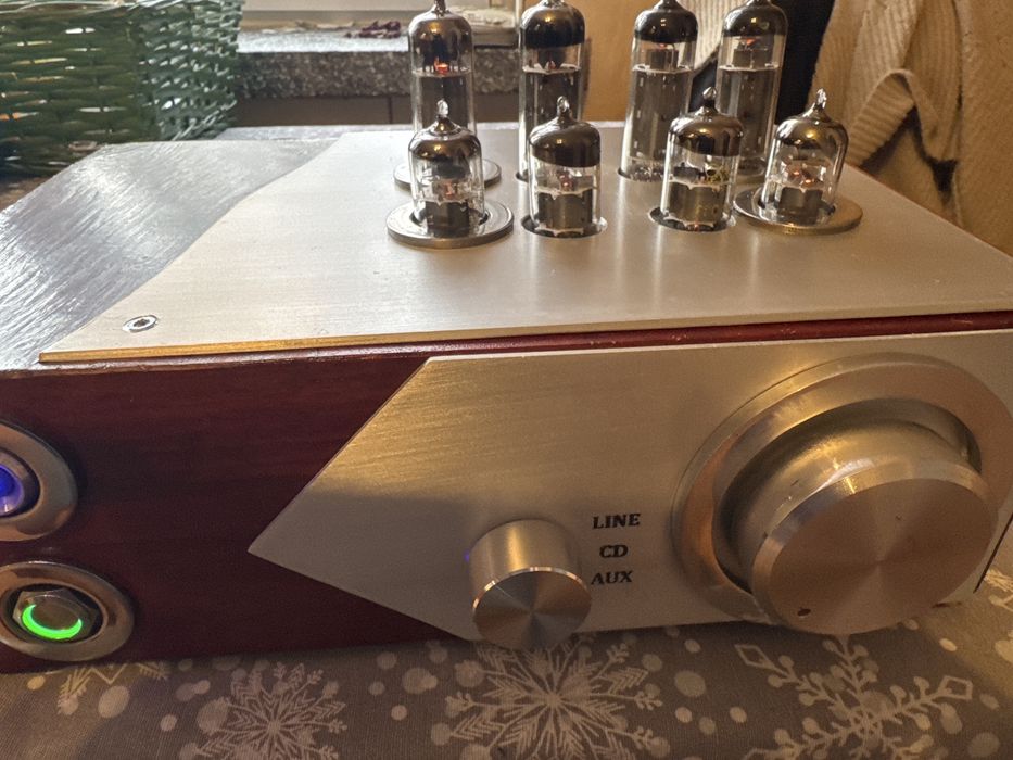 Wzmacniacz lampowy EL84 PP 2x12watt