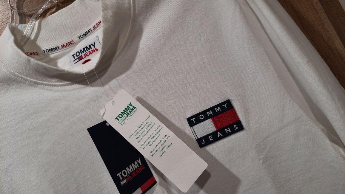 Koszulka Bawełniana firmy Tommy Hilfiger