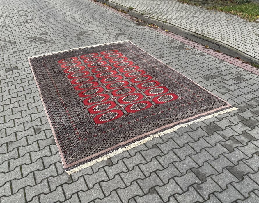 Duży Dywan perski Buchara 300x220 Ręcznie tkany