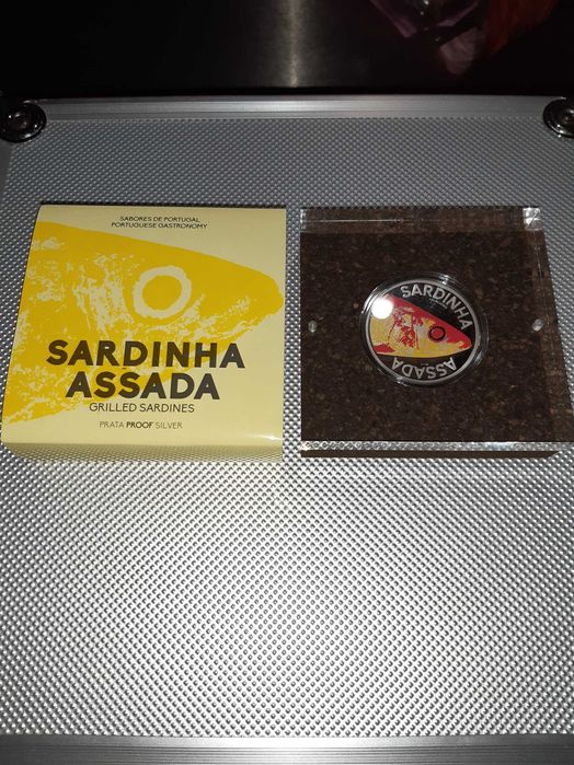 moeda Proof - 10.00 Euro Sardinha Assada 2020