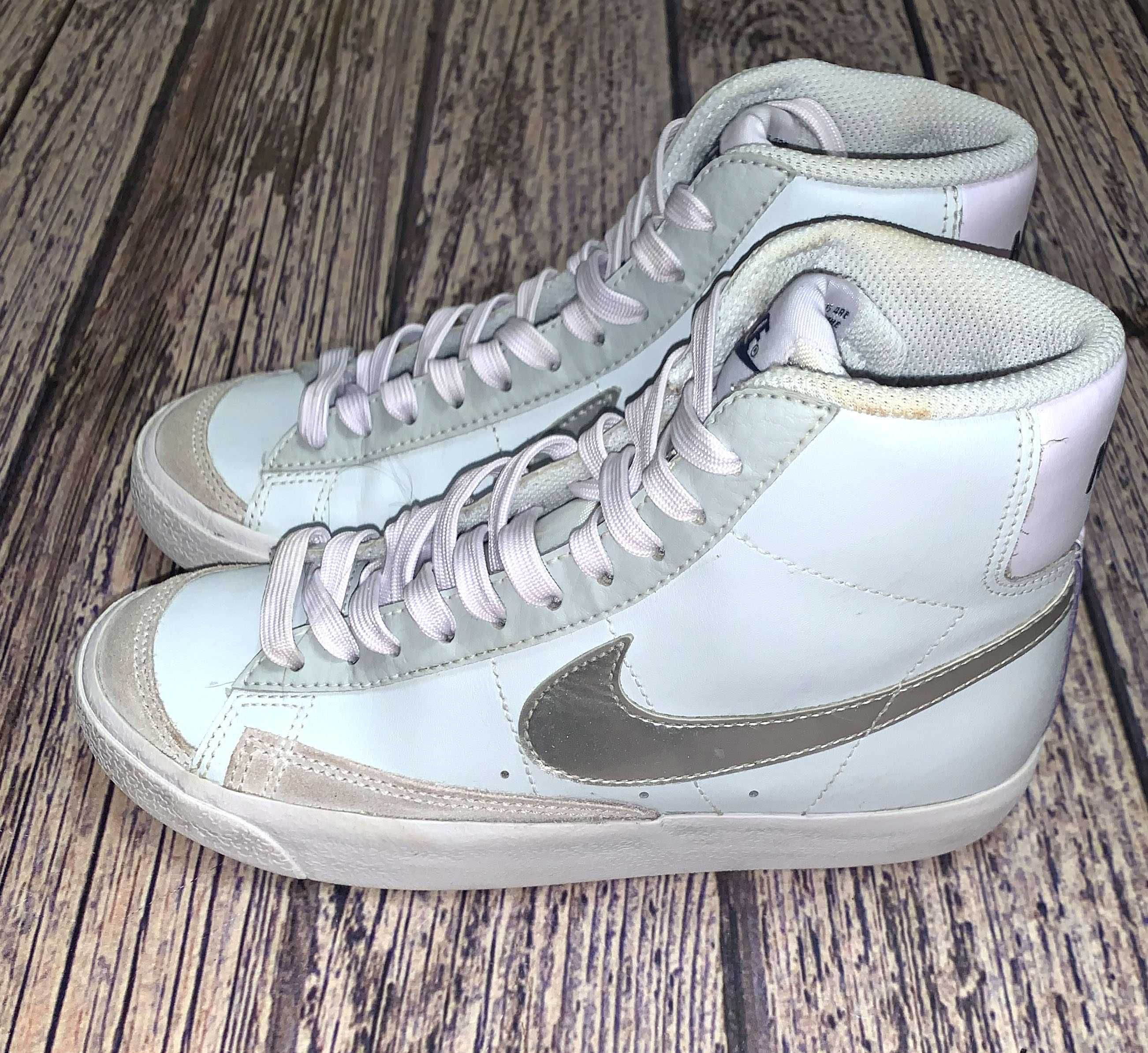 Демисезонные хайтопы Nike для ребенка, размер 34 (22,5 см)