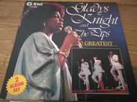 1 LP +2singles dos GLADY'S KNIGHT AND THE LIPS(Soul)-preços diferentes