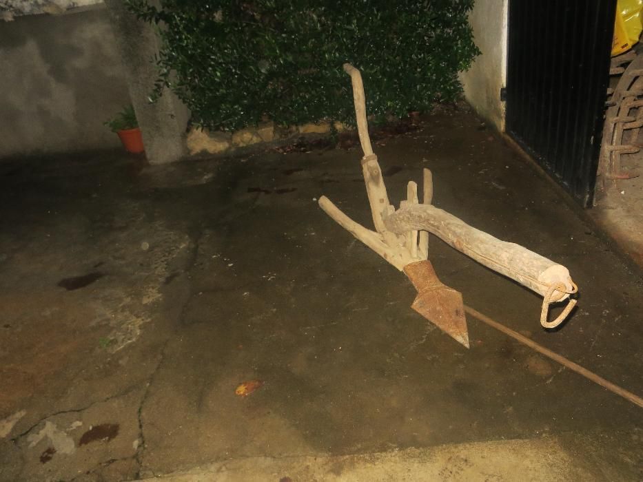 charrua de bois de madeira bico em ferro novo