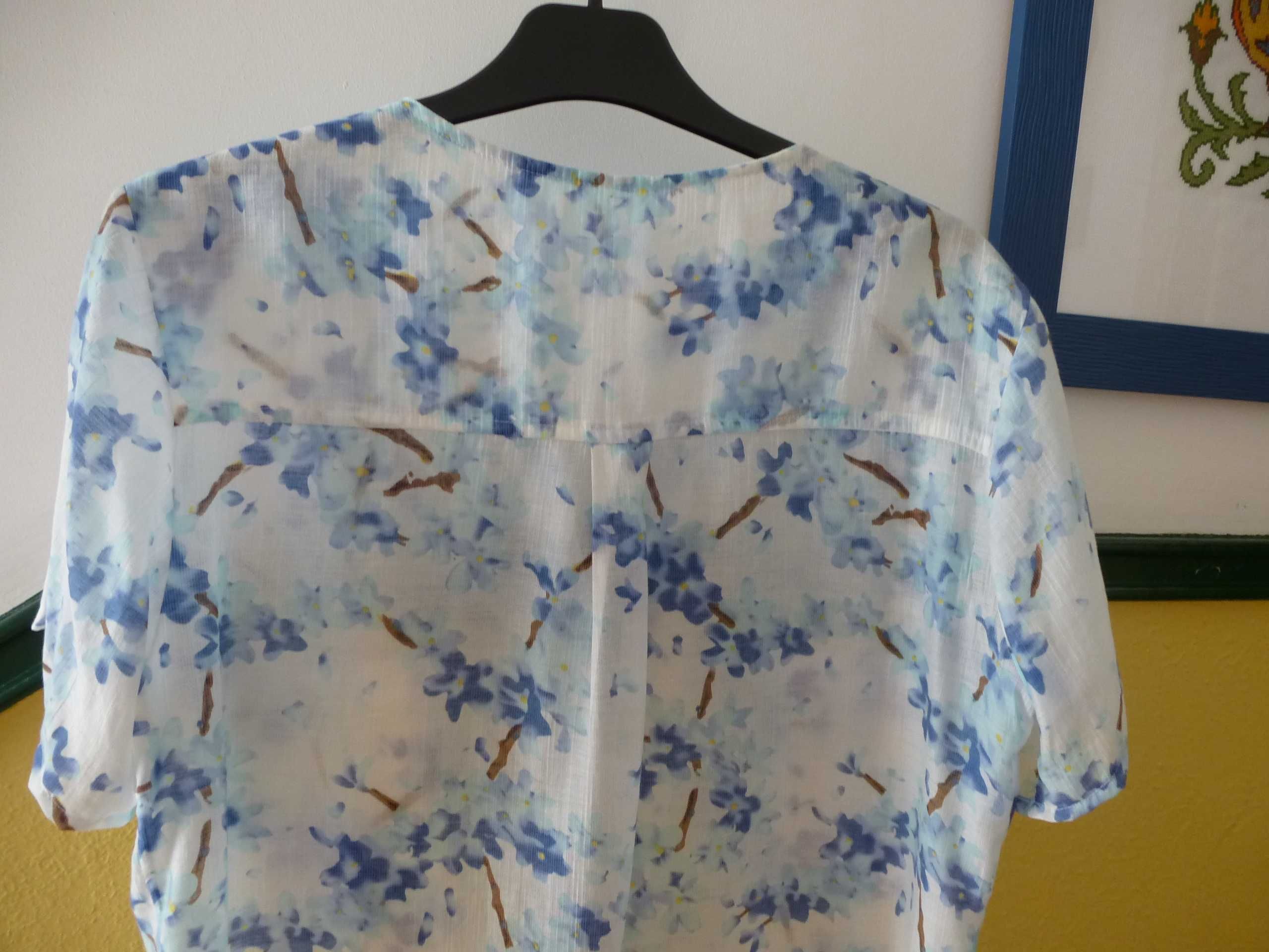 Túnica de senhora, transparente