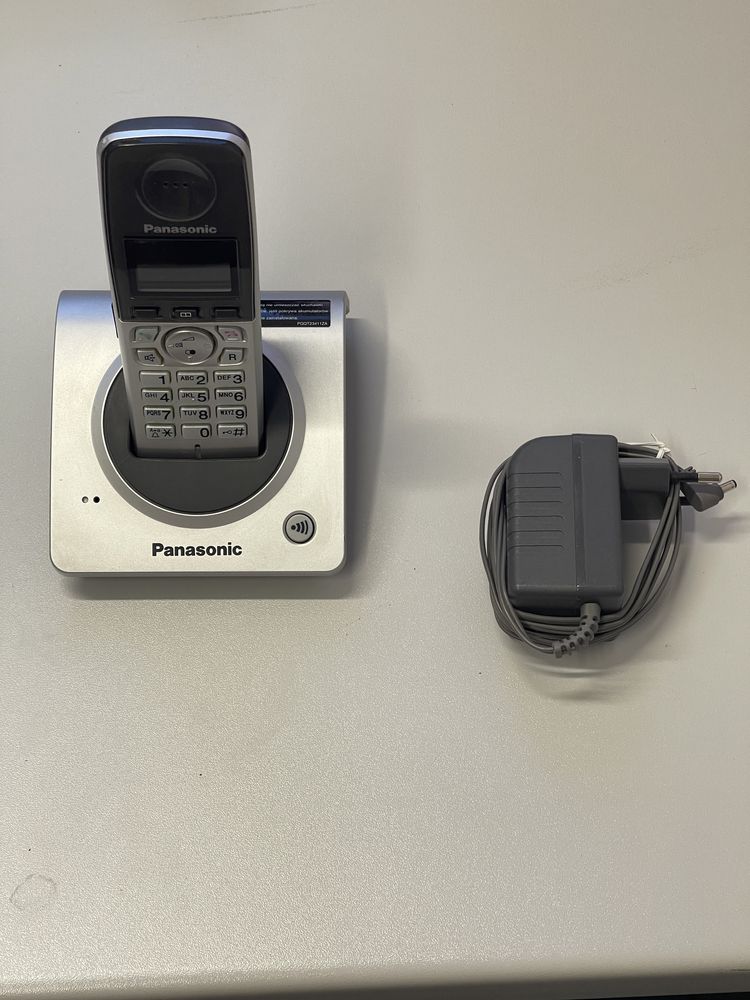 Telefon Panasonic KX-TG8070 (srebrny)