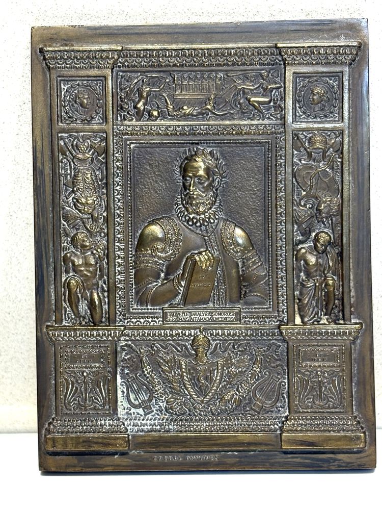 Antigas medalhas comemorativas em bronze Camões 1580 até 1980