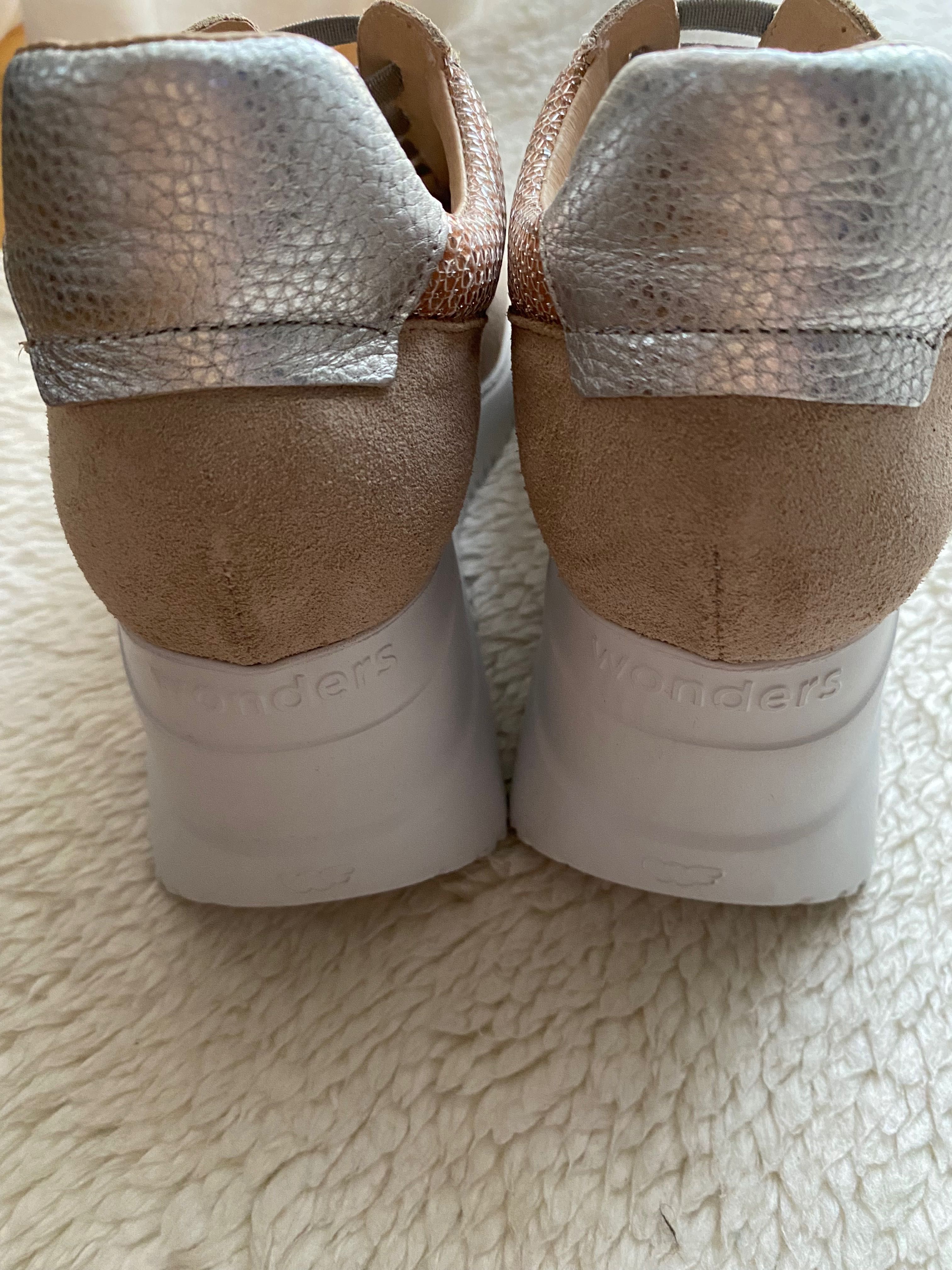 Buty Wonders jasny beż, bardzo wygodne