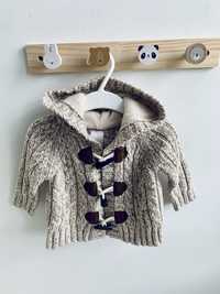Sweterek rozpinany dla chłopca 74