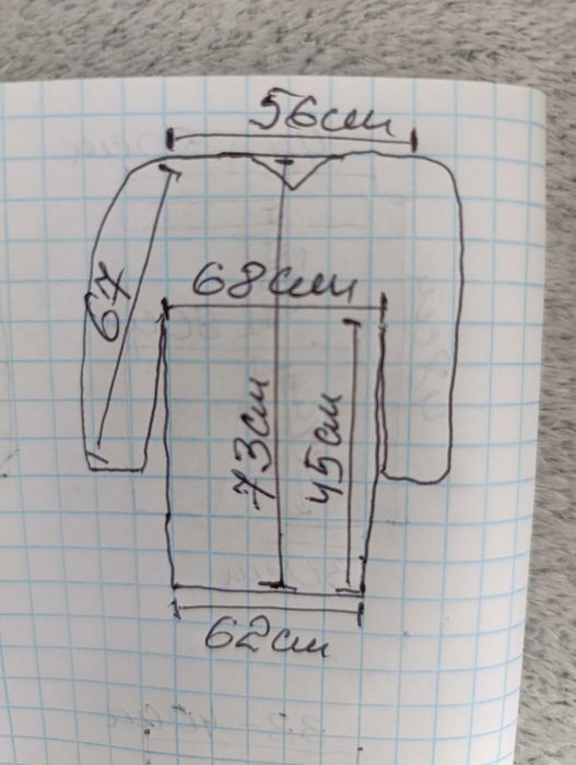 Светер батнік світшот розмір 2XL