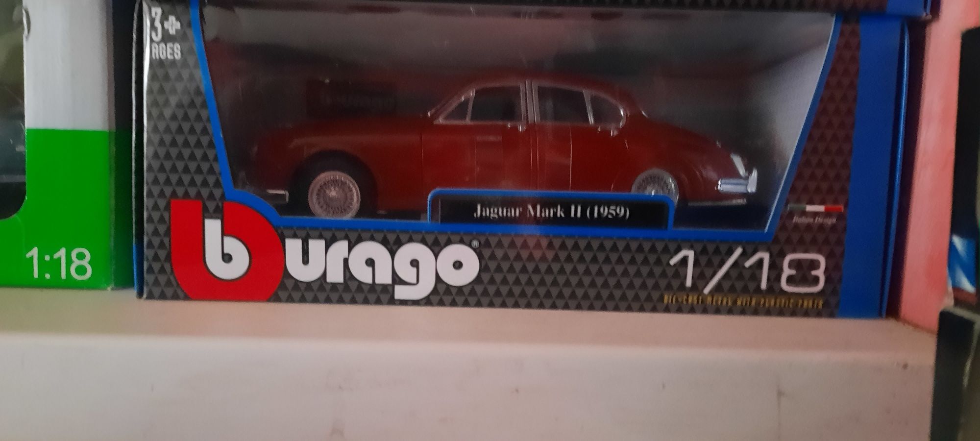 Jaguar  mark ll 1959 1:18