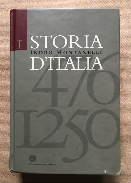 История Италии. 476-1250. Индро Монтанелли (итальянский язык).