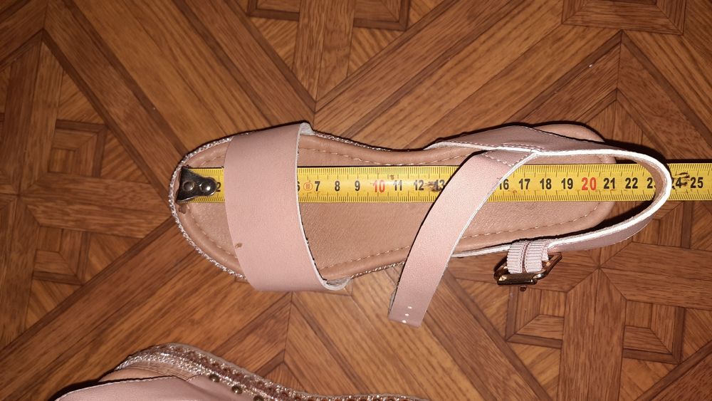 Сандали для девочки 21 см, 33-34 рамер