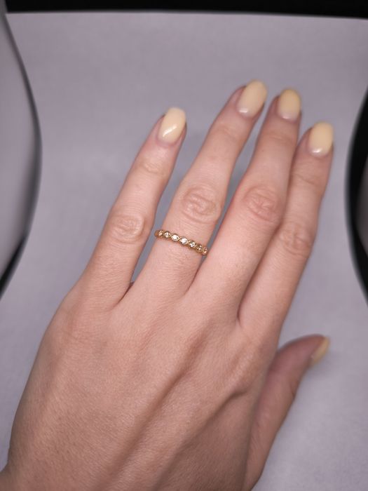 Кольцо золотое 16.5 размер