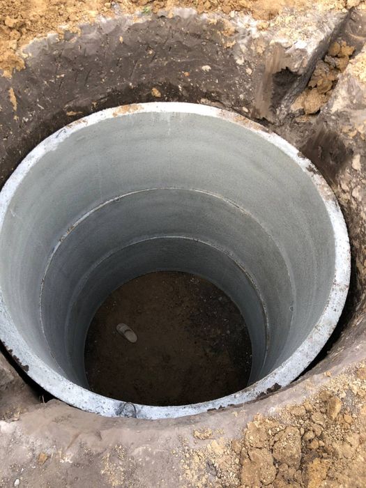 Септик під ключ, Каналізація, Вигрібна яма, Кільця бетоні