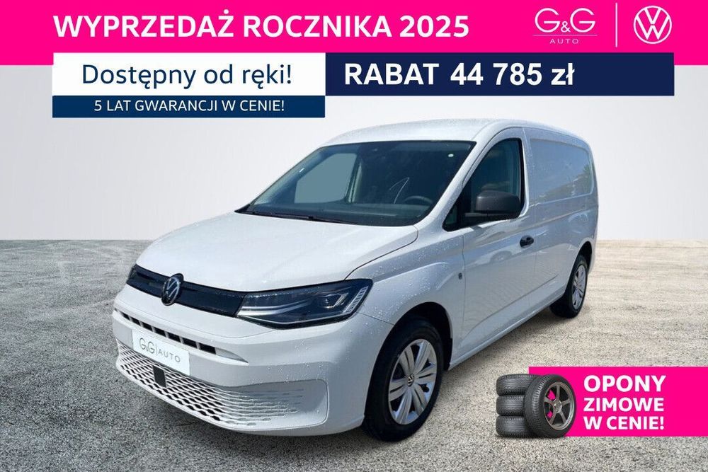 Volkswagen Caddy MAXI  2,0 l TDI EU6 SCR 122 KM DSG, 7-biegowa rozstaw: 2970 mm