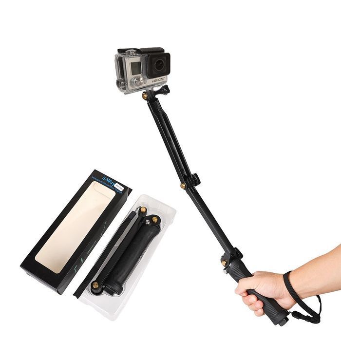 Statyw monopod 3w1 z uchwytem do selfie dla GoPro