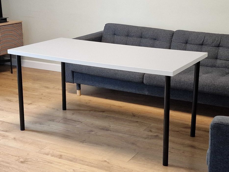 IKEA Linnmon + nogi Adils 150 × 75 cm